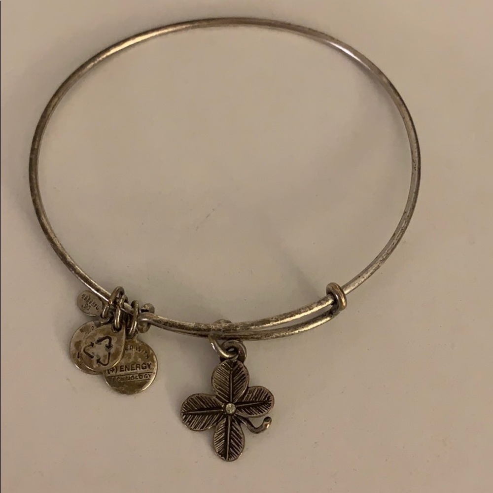 Bundle Of 6 Silver Alex And Ani Bracelets - image 4